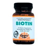 Country Life Biotin 5 mg Super Potency -60 Vegicaps
