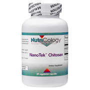 Nutricology Nanotek Chitosan - 60 caps