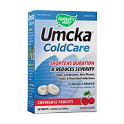 Nature's Way Umcka Cherry Chewable - Supports the Immune Defense System, 20 chews
