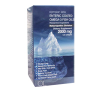 Olympian Labs Enteric Coated Omega 3 Fish Oils 1g 180EPA/120DHA - 120 sg