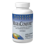Planetary Herbals Migra Comfort 50mg, Butterbur -60 sg