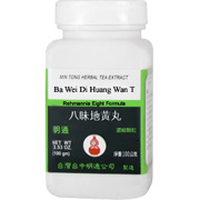 MinTong Ba Wei Di Huang Wan - Rehmannia Eight Formula, 100 grams