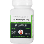 MinTong Tao He Cheng Qi Tang - Persica & Rhubarb Combination, 100 grams