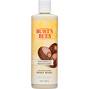 Burt's Bees Naturally Nourishing Milk & Shea Butter Body Wash - Leaves Skin Feeling Smooth and Happy, 12 fl oz