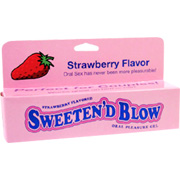 Sweeten'd Blow Sweeten'd Blow Strawberry - Oral pleasure gel, 1.5 oz