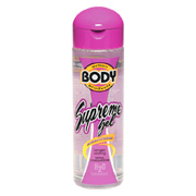 Body Action Body Action Supreme Lubricant Gel - Longer lasting latex compatible water based, 2.3 oz