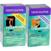 New Chapter Zyflamend & Zyflamend PM Combo - Cox 2 inhibition for reducing inflammation & Nightime inflammation response, 2x60 sg