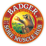 Badger Balm Extra Strength Sore Muscle Rub - 2 oz tin