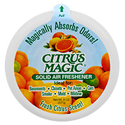 Citrus Magic Solid Odor Absorber Citrus -Naturally Absorbs Odors, 8 oz