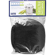 RSVP International Compost Pail Replacement Charcoal Filters -4 pc