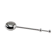 Frontier Silver Plated Brass Push -Tea Infuser, 1 pc