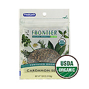Frontier Cardamom Seed Whole Organic Pouch -1 oz