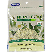 Frontier Fennel Seed Whole Organic Pouch -0.88 oz