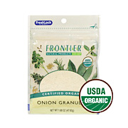 Frontier Onion Granules Organic Pouch -1.69 oz