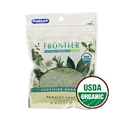 Frontier Parsley Leaf Flakes Organic Pouch -0.72 oz