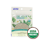 Frontier Sage Rubbed Organic Pouch -0.39 oz