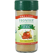Frontier Jamaican Organic Seasoning Blend -Salt Free Seasoning, 2.5 oz