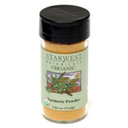 Starwest Botanicals Turmeric Powder Organic - 2.64 oz Jar