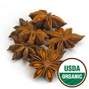 Starwest Botanicals Anise Star Whole Organic - Illicium verum, 1 lb