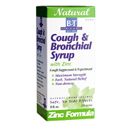 Boericke & Tafel Cough & Bronchial Syrup with Zinc - 8 oz