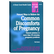 Books & Media Natural Ways to Relieve Common Discomforts in Pregnancy - Natural solutions to more than 30 everyday pregnancy problem by Carl Jones, 1 book