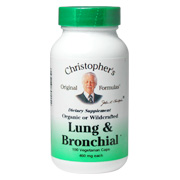 Dr. Christopher's Original Formulas Lung & Bronchial - Formerly Respiratory Formula, 100 vcaps