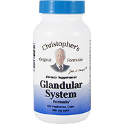 Dr. Christopher's Original Formulas Glandular System Formula - 100 vcaps