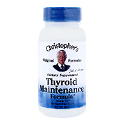 Dr. Christopher's Original Formulas Thyroid Maintenance Formula - 100 vcaps