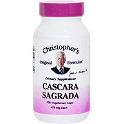 Dr. Christopher's Original Formulas Cascara Sagrada Bark - 100 vcaps
