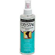 Crystal Body Deodorant Crystal Body Deodorant Foot Spray - 8 oz