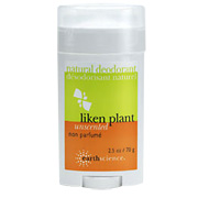 Earth Science Natural Deodorant Liken Plant Unscented - 2.5 oz
