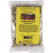 Starwest Botanicals Sweet Green Pea Organic - Pisum sativum, 4 oz