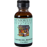 Starwest Botanicals Castor Oil - 1 oz