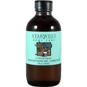 Starwest Botanicals Rosehip Oil Organic - 4 oz