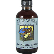 Starwest Botanicals Wheat Germ Oil - 4 oz