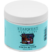 Starwest Botanicals Cocoa Butter - 4 oz