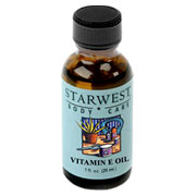 Starwest Botanicals Natural Vitamin E - 1 oz