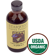 Starwest Botanicals Vanilla Extract Organic - 4 oz