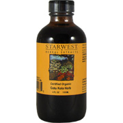 Starwest Botanicals Gotu Kola Herb Extract Organic - 4 oz