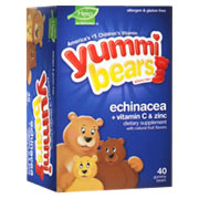 Hero Nutritional Products Yummi Bears Echinacea - 40 bears