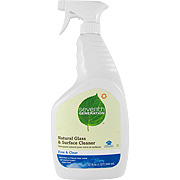 Seventh Generation Glass & Surface Cleaner Free & Clear - Provides a Streak Free Shine, 32 oz