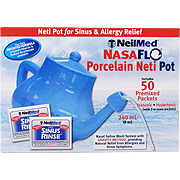 NeilMed Porclain NasaFlo Neti Pot - 1 pot