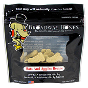 Broadway Bones Oats & Apples Treats - Dog Treats, 5 oz
