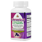 Adrenal Fatigue Institute ChromAcai - Natural Weight Loss Supplement, 30 caps