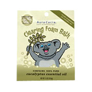 Aura Cacia Kids Aromatherapy Foam Bath Clearing - Eucalyptus Essential Oil, 2.5 oz