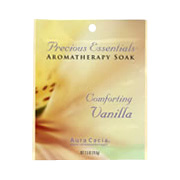 Aura Cacia Precious Essentials Soak Powder Vanilla - Comforting Aromatherapy, 2.5 oz