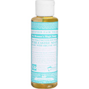 Dr. Bronner's Magic Soaps Organic Castile Liquid Soap Baby Mild - Organic Liquid Soap, 4 oz