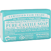 Dr. Bronner's Magic Soaps Organic Castile Bar Soap Baby Mild - Made With Organic Oils, 5 oz