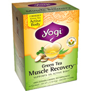 Yogi Teas Green Tea Muscle Recovery - 16 bag