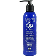Dr. Bronner's Magic Soaps Hair Creme Peppermint - For The Perfect Style, 6 oz